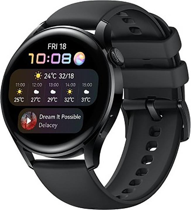 Produktbild Huawei Kit Watch 3 Active Black + Adapt 5v2a Typec (46 mm)