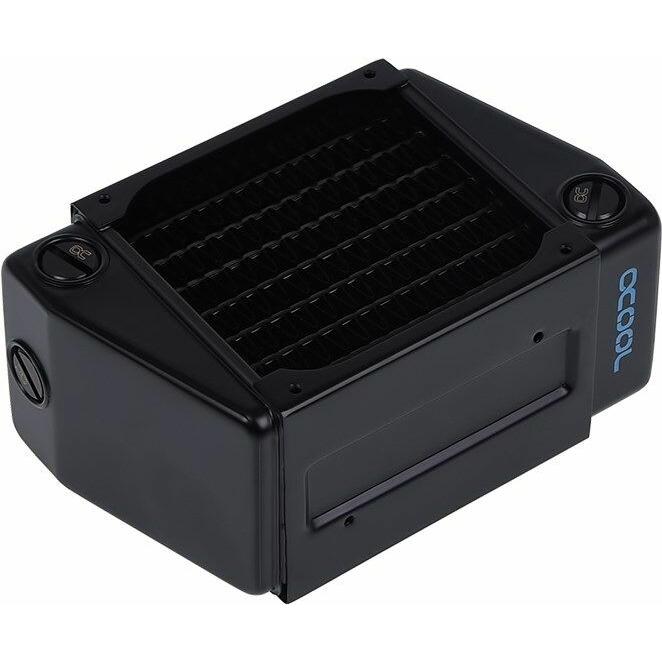 Alphacool NexXxoS UT60 Full Copper X-Flow 80mm Single Radiator (80 mm), Wasserkühlung Radiator, Schwarz