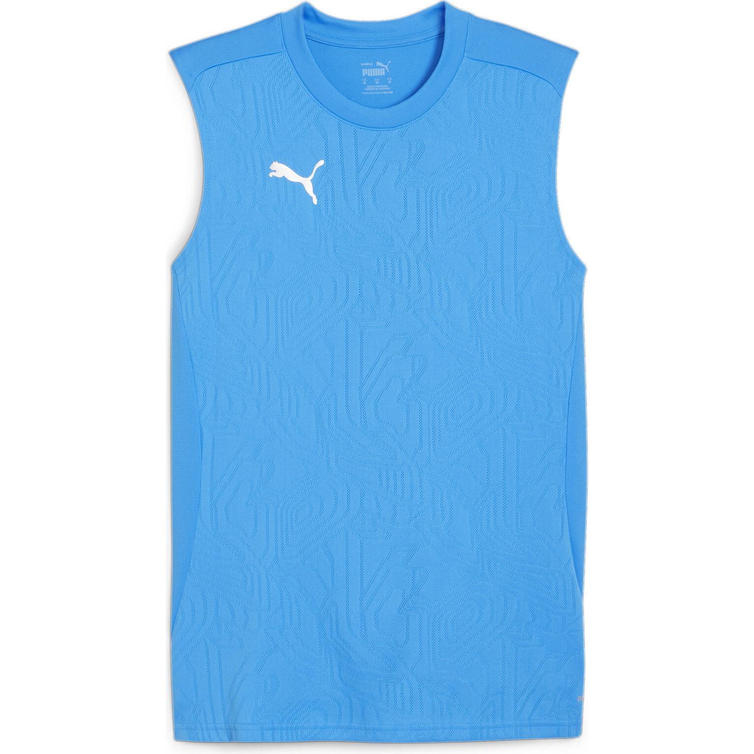 Puma, Herren, Sportshirt, teamFINAL Training Jersey SL (3XL), Blau, 3XL