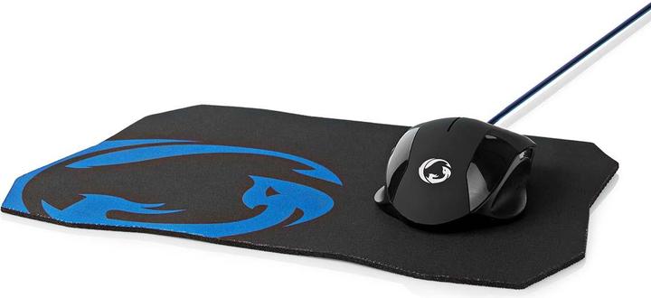 Produktbild Nedis Gaming Mouse & Mouse Pad Set | Verdrahtet | 1200 / 2400 / 4800 / 7200 dpi | Einstellbar DPI | (Kabelgebunden)