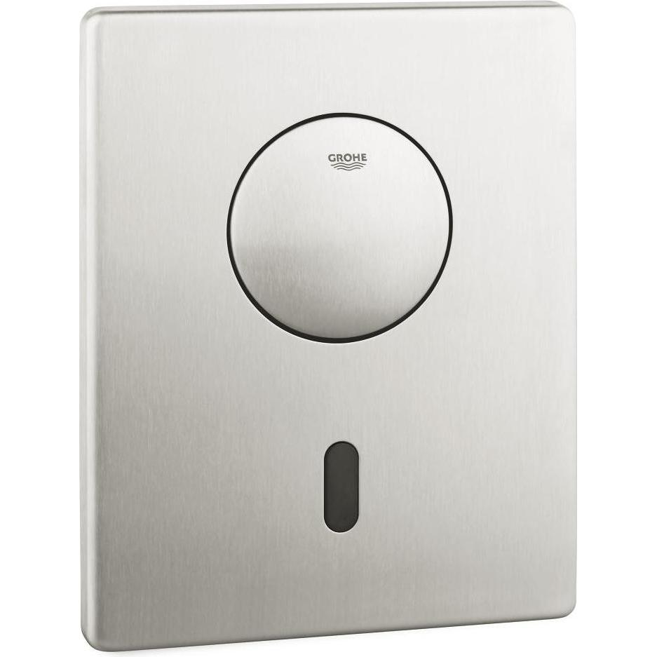 Grohe, Placca WC, Elettronica a infrarossi TECTRON SKATE per cassetta WC, trasformatore supersteel