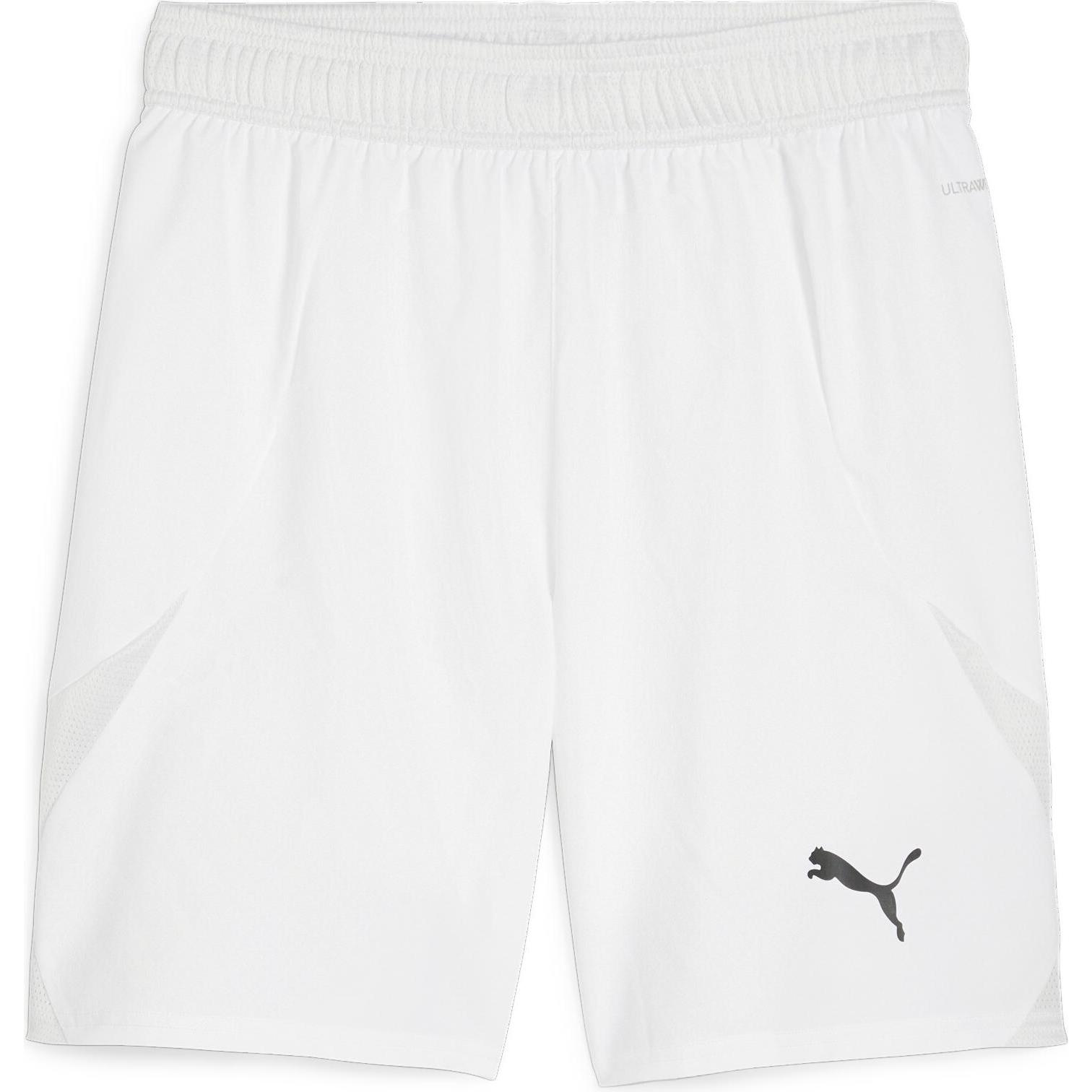 Puma, Herren, Sporthose, teamFINAL Shorts (XXL), Weiss, XXL