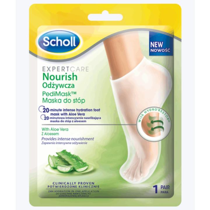 Produktbild Scholl Expert Care Nourishing Foot Mask Aloe Vera (Fussmaske)