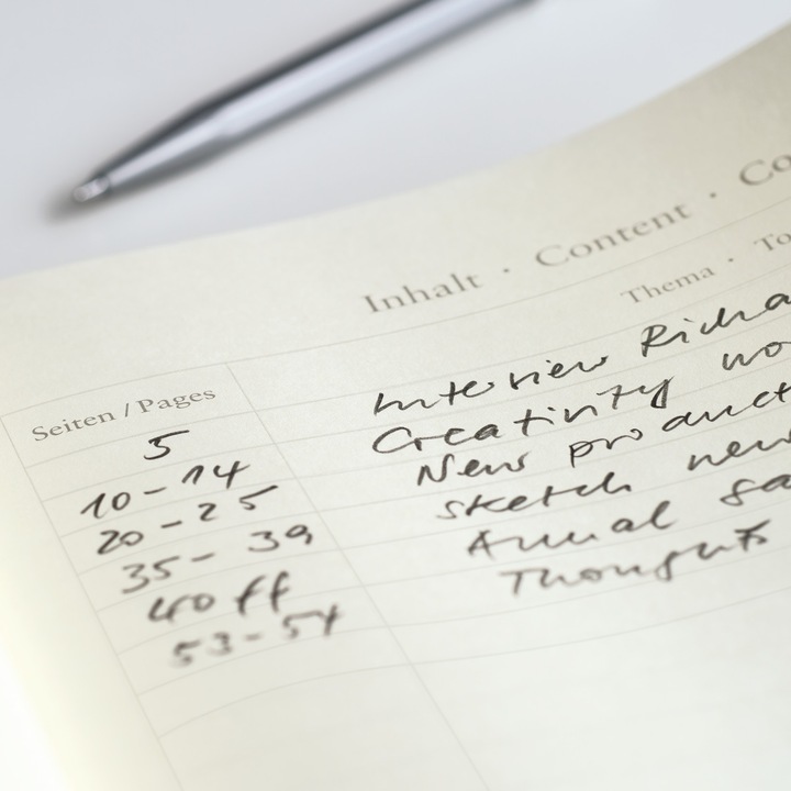 Actual product image Leuchtturm1917 Master Slim (A4, Plain, Hardcover)