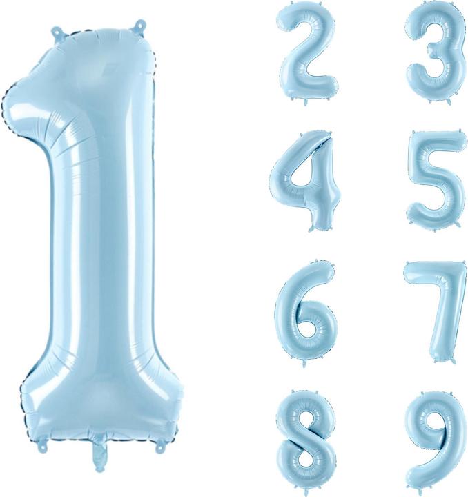Produktbild Partydeco Zahl 3 (1 x)