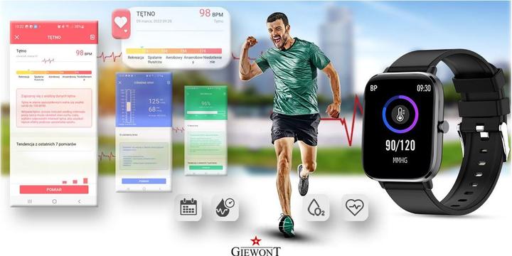 Immagine prodotto Giewont Smartwatch GW230-2 Nero-Nero