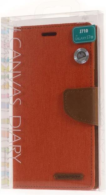 Actual product image Goospery Canvas Diary Series (Samsung Galaxy J7 (2016))