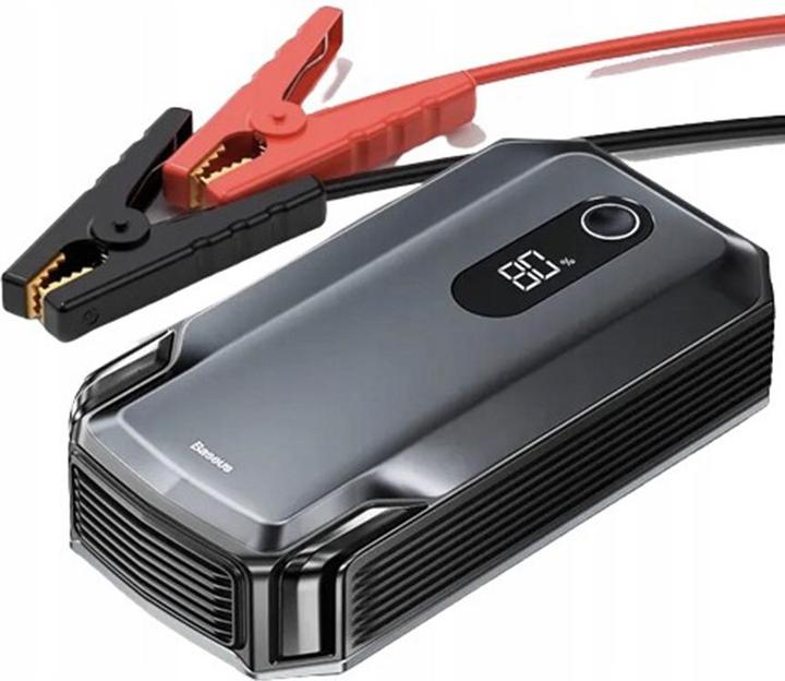 Baseus - Car Jump Starter Super Energy Max (C0120500) - 20000mAh, 12V - Cosmic Black (400 A, 20000 mAh)