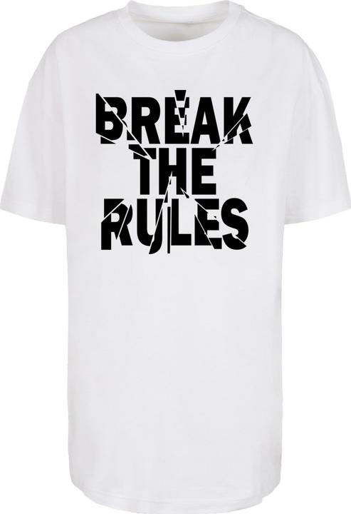 Produktbild Merchcode Ladies Break The Rules 2 Oversized Boyfriend Tee - 118485 (3XL)