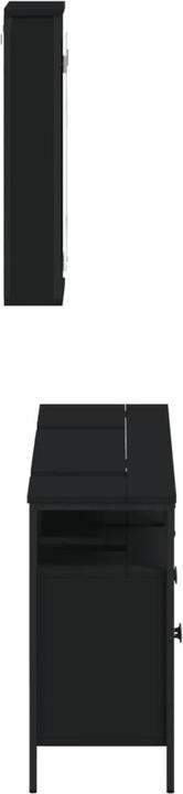 Produktbild vidaXL 3-tlg. Badmöbel-Set