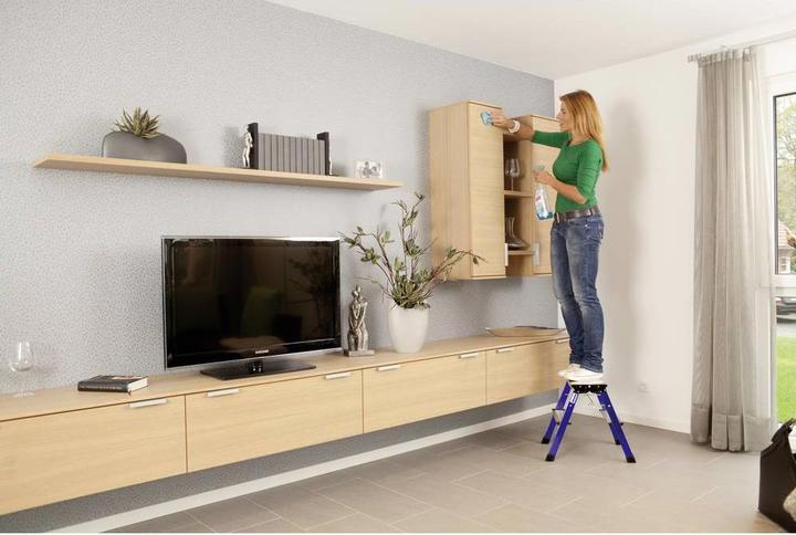 Immagine prodotto Krause Doppio passo pieghevole in alluminio kl (Gradino pieghevole, 40 cm)