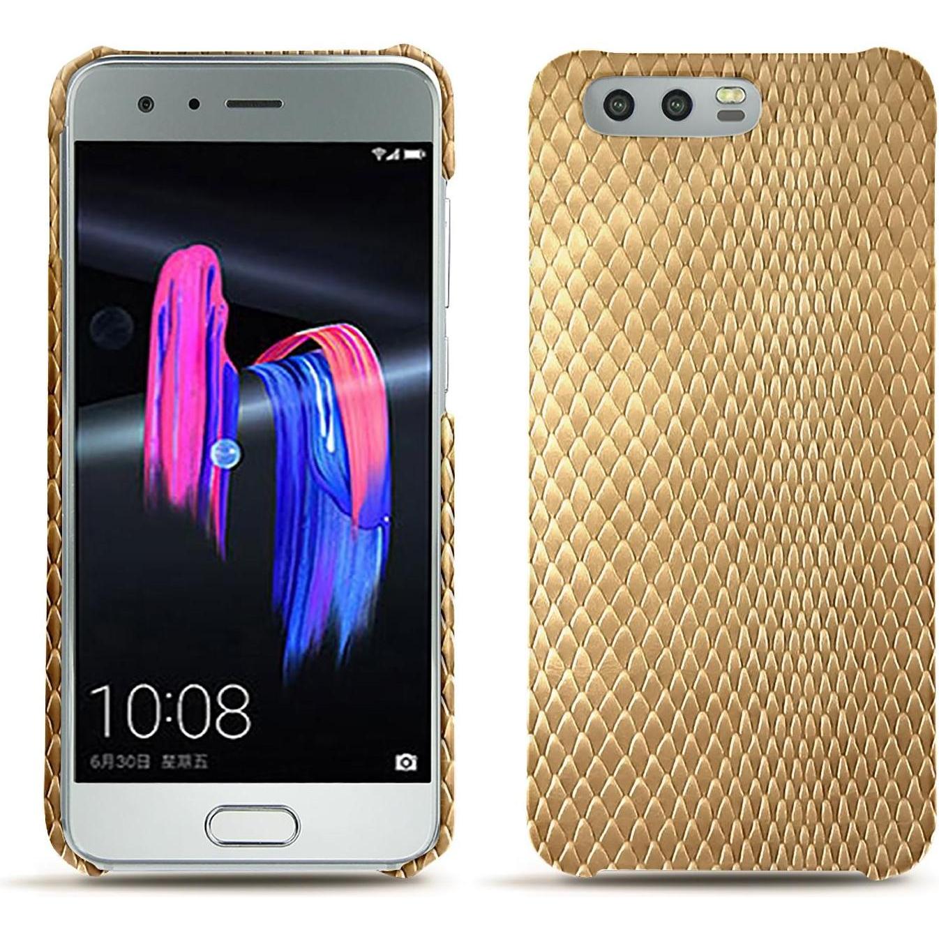 Noreve Lederschutzhülle (Honor 9), Smartphone Hülle, Beige