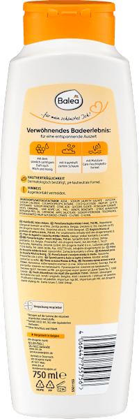 Immagine prodotto dm Balea Bagno di schiuma al latte e miele (750 ml, Bagnoschiuma)