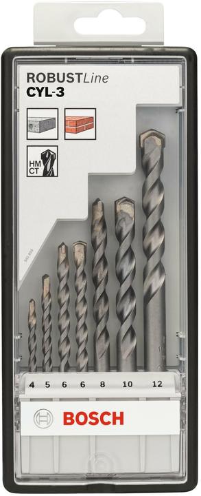 Actual product image Bosch Professional Zubehör Robust Line-Set CYL-3 (4 mm, 5 mm, 6 mm, 8 mm, 10 mm, 12 mm)