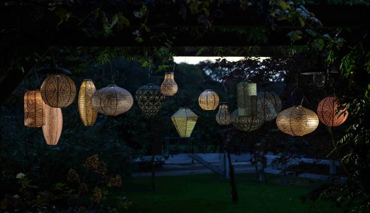 Produktbild Lumiz Solarlaterne: Bulb 16 Orange 100% recycelbar -