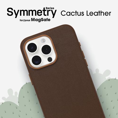 Actual product image OtterBox Symmetry Cactus Leather mit MagSafe (Apple iPhone 15 Pro Max)