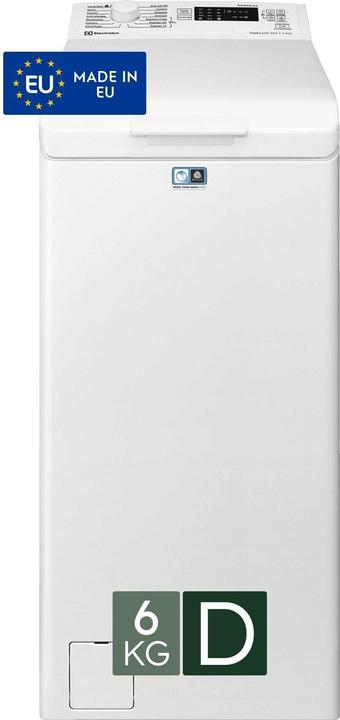 Immagine prodotto Electrolux EW5T526D Lavatrice Carica dall'Alto 6 Kg (6 kg, Verso l'alto)