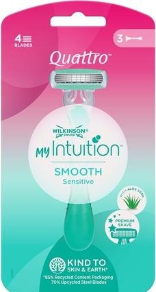 Immagine prodotto Wilkinson Quattro per donne rasoio sensibile 3 pezzi (3 x)