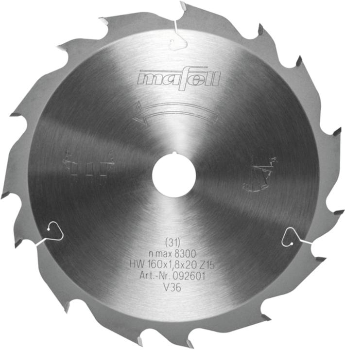 Mafell Kreissägeblätter HW 160mm Z15-5