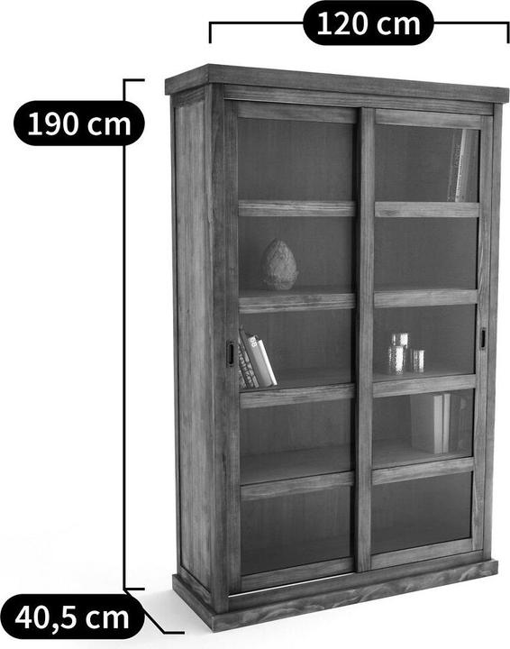 Produktbild La Redoute Interieurs Lunja (120.5 x 45 x 190 cm)