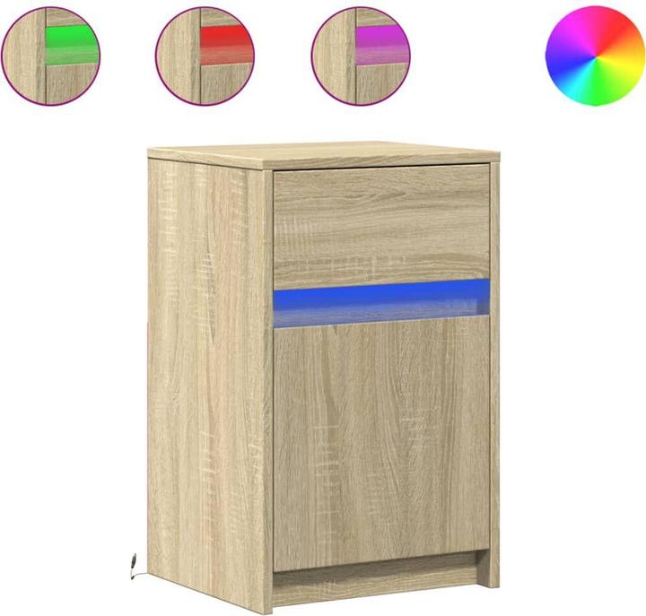 Actual product image vidaXL Nachttisch (38 x 34 x 61 cm)