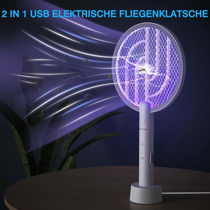Produktbild Palone Elektrische Fliegenklatsche Premium 2-in-1