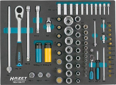 Actual product image HAZET Haze workshop w.with assortim.179NX-7/137 (137 x)