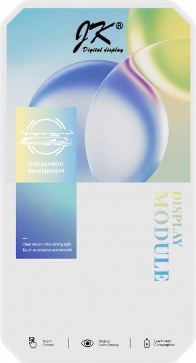 Productafbeelding JK Display Unit für iPhone 15 Pro Max, In-Cell Version, Schwarz (Scherm, Apple iPhone 15 Pro Max)