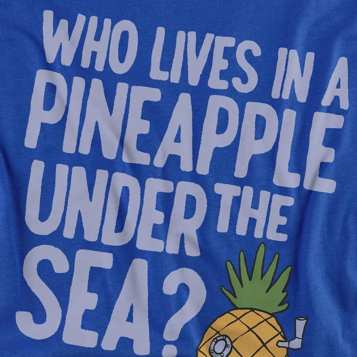 Actual product image Spongebob Squarepants Unisex Adult Pineapple Under The Sea Sweatshirt (S)