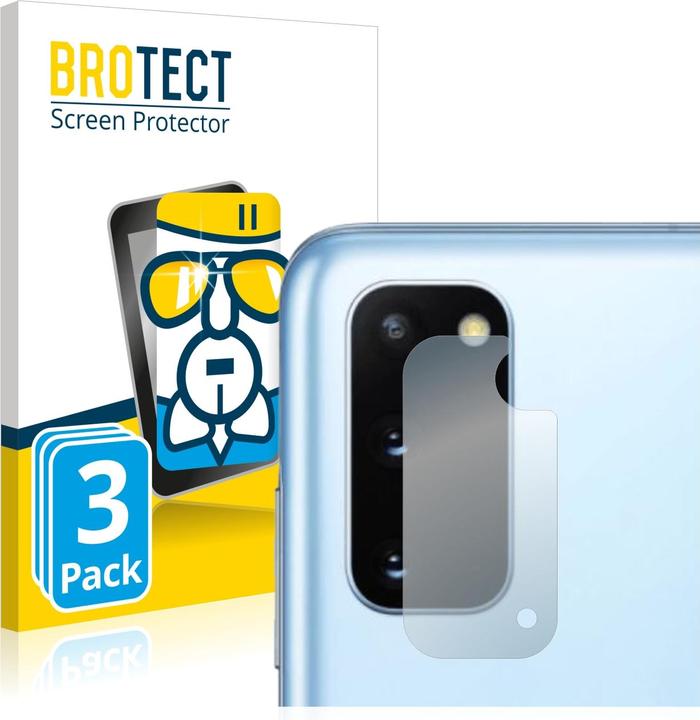 Produktbild BROTECT AirGlass Panzerglasfolie (3 Stück, Samsung Galaxy S20 5G)