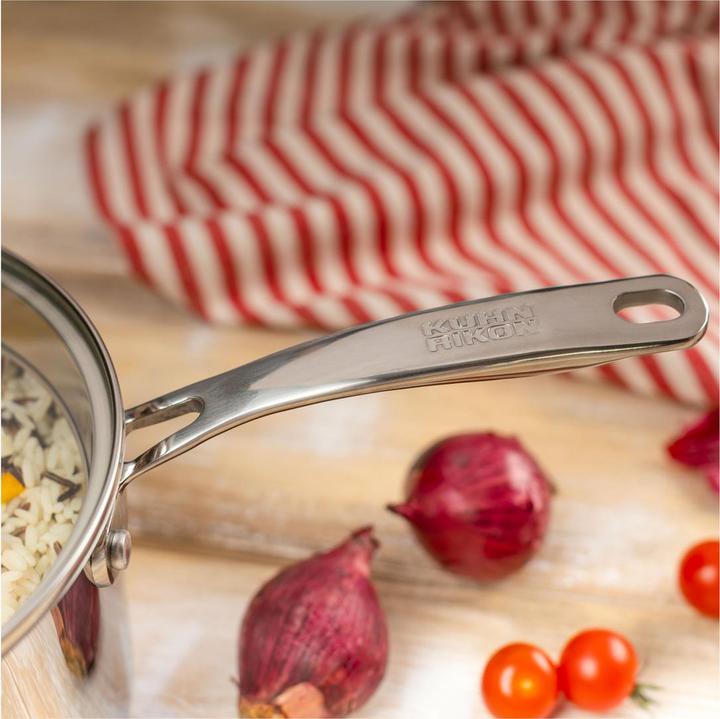 Actual product image Kuhn Rikon ALLROUND PLUS saucepan (Saucepan, Stainless steel, 18 x 16.50 cm)