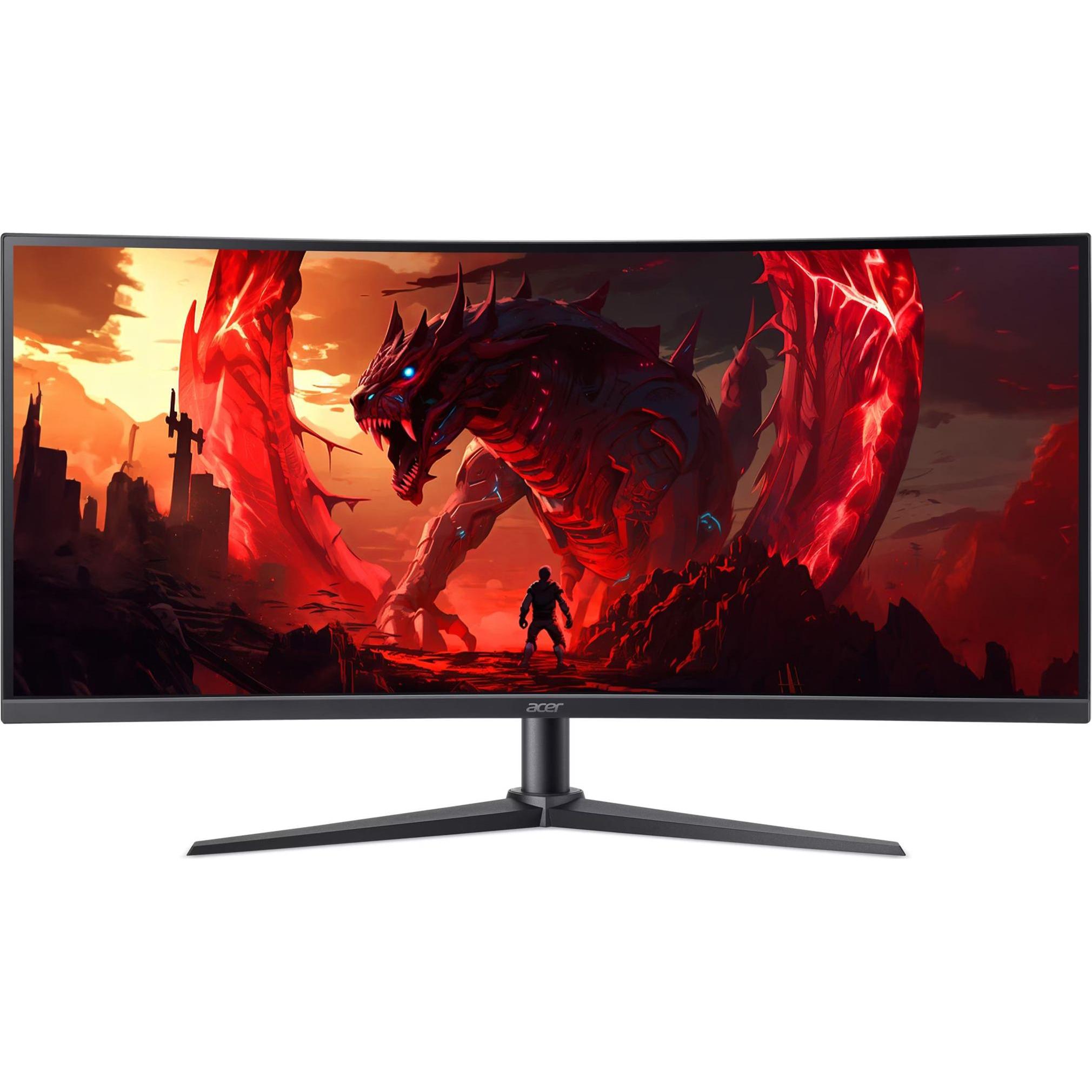Acer Nitro XZ340CURX0bmiiphx (3440 x 1440 Pixel, 34"), Monitor, Schwarz