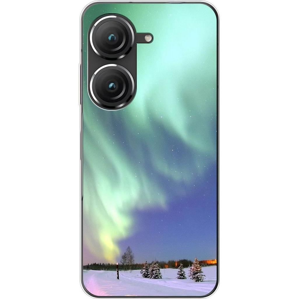 König Design Hülle Handy Schutz für Asus Zenfone 9 Case Cover Tasche Bumper Etuis TPU Neu (Asus Zenfone 9), Smartphone H...