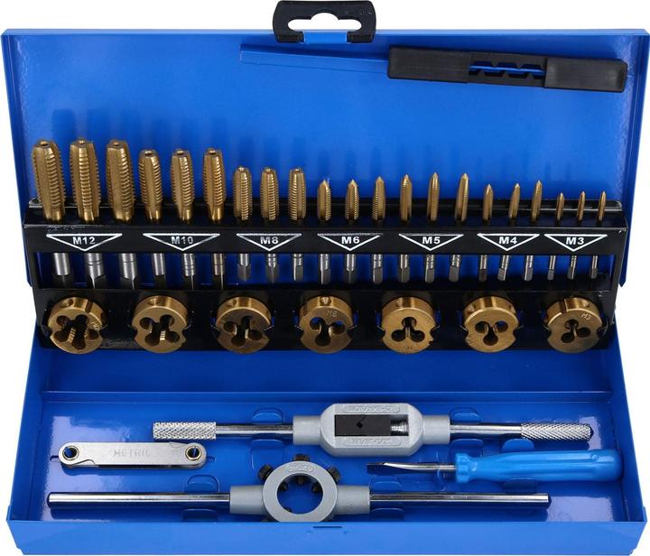 Image du produit KS Tools Jeu d'outils de taraudage TiN 32 pièces