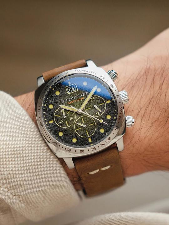 Produktbild Spinnaker SP-5068-02 Hull Chronograph 42mm 10ATM (Chronograph, 42 mm)