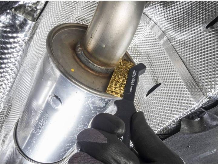 Actual product image HAZET Brass brake calliper brush 4968-3