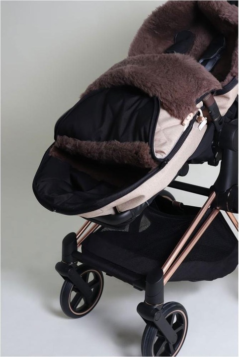 Actual product image Kaiser Lambskin Footmuff Toffee