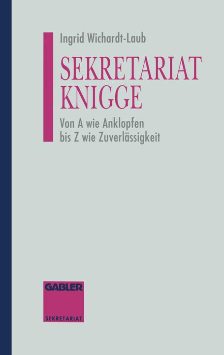 Produktbild Sekretariat-Knigge (Deutsch, 2012)