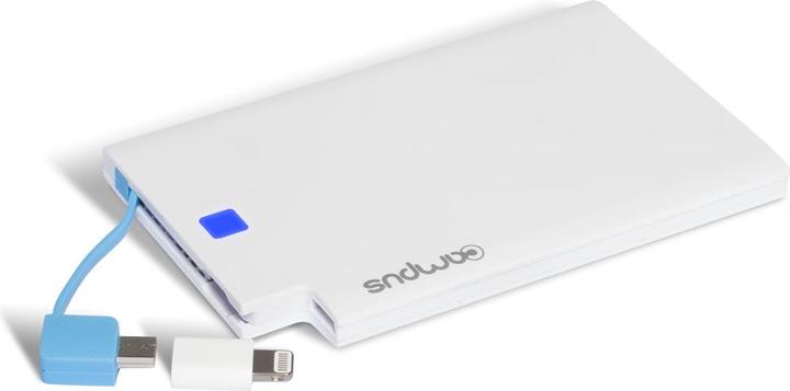 Image du produit NoName Batterie USB portable Campus 2600 mAh + connecteur Apple Lightning (2600 mAh, 9.62 Wh)