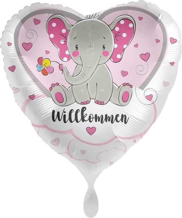 Produktbild Premioloon Willkommen Elefant Ballon (1x)