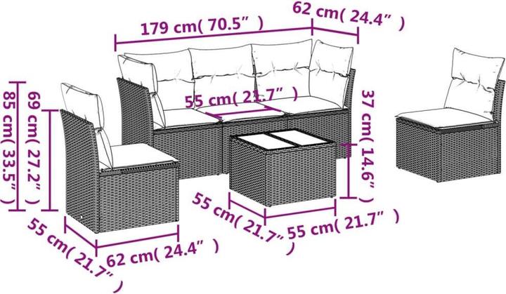 Produktbild vidaXL Darius