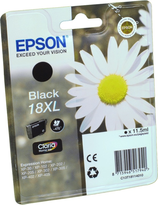 Actual product image Epson 18XL Claria Home (FC)