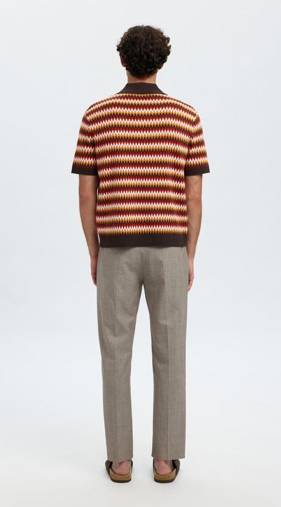 Image du produit Selected Homme Kurzärmeliges Polohemd aus Strick (XL)