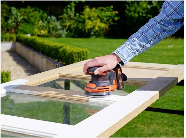 Image du produit Black & Decker Ponceuse orbitale à batterie BDCROS18 (Ponceuse excentrique)