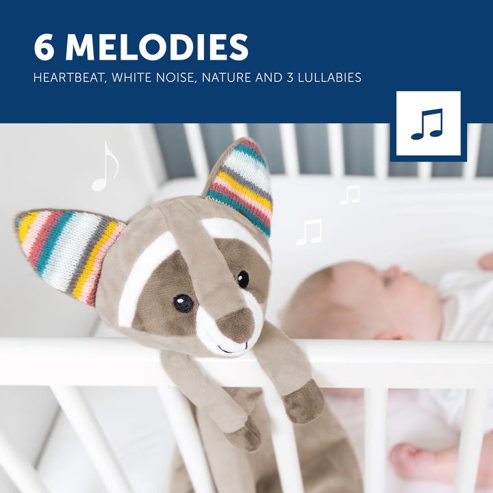 Image du produit ZaZu Doudou avec module sonore amovible