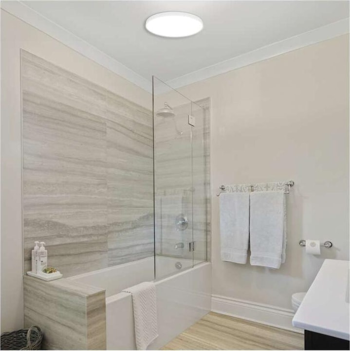 Produktbild Emos LED-Anbauleuchte DIONI rund, weiss, 15W, mit Farbtemperatur-Änderung (1725 lm)