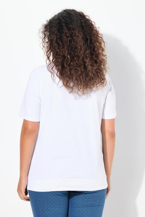 Actual product image Ulla Popken Starfish Open Edge Graphic Tee (54)