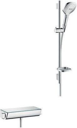 hansgrohe HG shower combination ECOSTAT SELECT COMBI Bsta Unica'S Puro 650mm white/chrome
