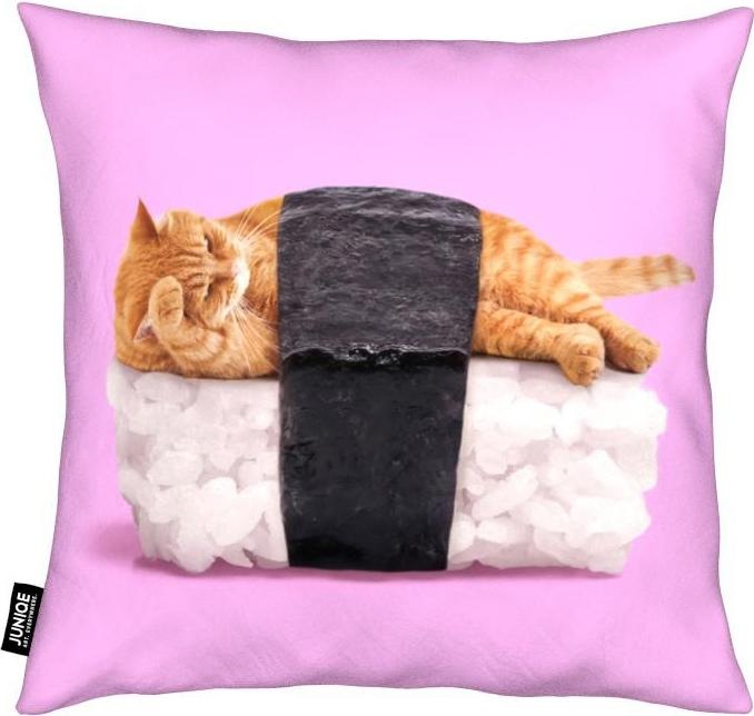 Actual product image Juniqe Sushi Cat - Cats (50 x 50 cm)