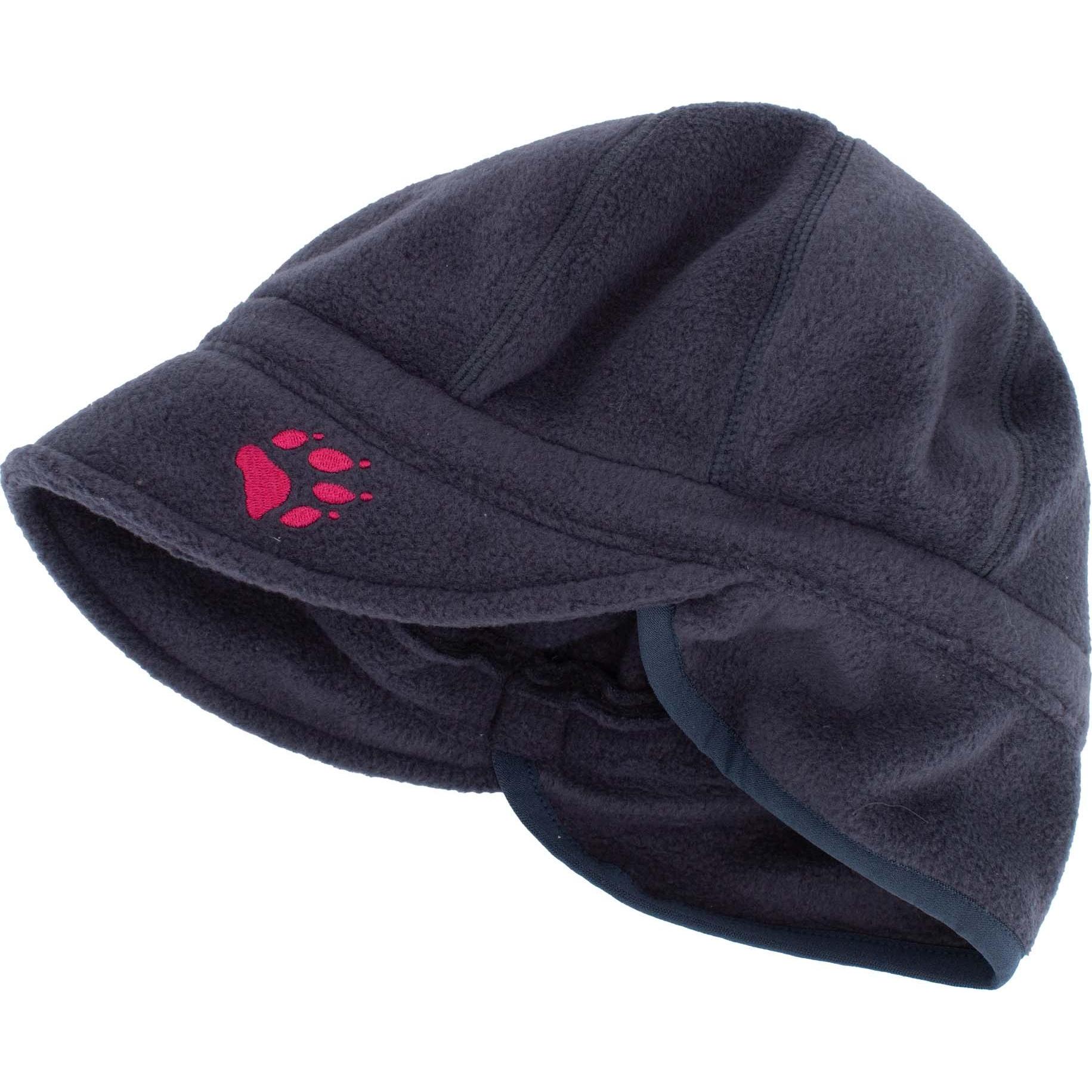Jack Wolfskin, Herren, Mütze, Balloon Cap Kinder Winter Mütze Fleece Ohrenschutz, Blau